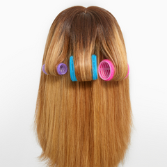 18pcs 3 Sizes Hair Curlers Roller Set Self Grip Holding for DIY or Hair Salon