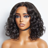 Beginner Friendly Mature Mid Part Loose Water Wave Glueless Minimalist HD Lace Wig - US Only