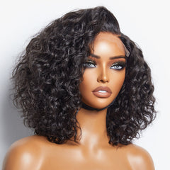 Water Wave C Parted Glueless HD Minimalist Lace Wig - US ONLY