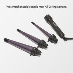 US ONLY - 3 in 1 Curling Iron Set with US Plug, Fast Heating, for Natural Hair and Wig