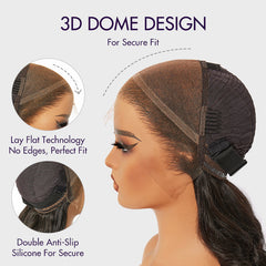 Exclusive Sale | PreMax Wigs - Nature Max Silky Bob Ear-to-Ear Glueless 13x6 Frontal HD Lace Bob Wig