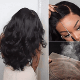 AiryFit™ Scalp Care Wigs - Deep Parting Loose Body Wave Human Hair Wig 11x6 Frontal HD Lace Glueless Wig