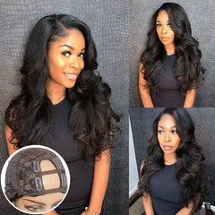 Exclusive Sale | Body Wave / Straight / Kinky / Deep Wave Human Hair U Part Wig