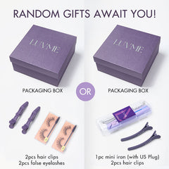 Seamless Brown Highlights Kinky Curly Clip in Hair Extensions 135g 9pcs / 7pcs with Free Gift