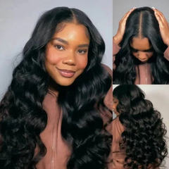 Exclusive Sale | Body Wave / Straight / Kinky / Deep Wave Human Hair U Part Wig