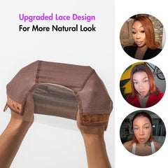 Upgraded Natural Max 1pc Wig Cap 2.0 – Non-Slip Wig Gripper with Grip Band & Transparent Lace for Lace Front Wigs