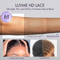 Readitress™ | PreMax Wigs Knotless Fulani Braids Deep Wave Glueless Ear-to-ear 13x6 Frontal HD Lace Wig Human Hair Flexi-Fit Drawstring Cap