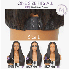 VIP Week Only | Curtain Bangs Blonde Highlight Loose Wave Glueless 5x5 Closure Pre-Cut Lace Wig All Head Sizes Fit Cap | US Only