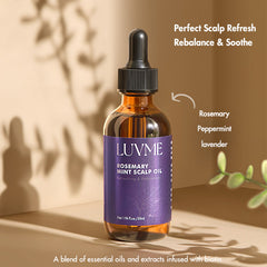 US Only | Luvme Rosemary Mint Scalp Oil, Scalp Care, Soothe & Strengthen | Add-on Item