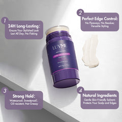 US Only | Hair Wax Stick 24 Hours Lasting for Flyaways, Edge Control, Baby Hair, Non-greasy Styling | LUVME HAIR™