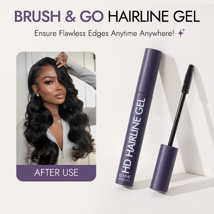 US Only | Hairline Styling Gel, All-Day Strong Hold for Baby Hairs, Edges & Flyaways