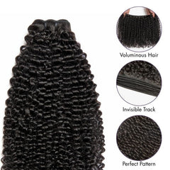 Luvme Too Easy Texture™ Kinky Curly 100% Virgin Human Hair Bundles 1pc / 3pcs