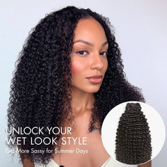 Luvme Too Easy Texture™ Kinky Curly 100% Virgin Human Hair Bundles 1pc / 3pcs