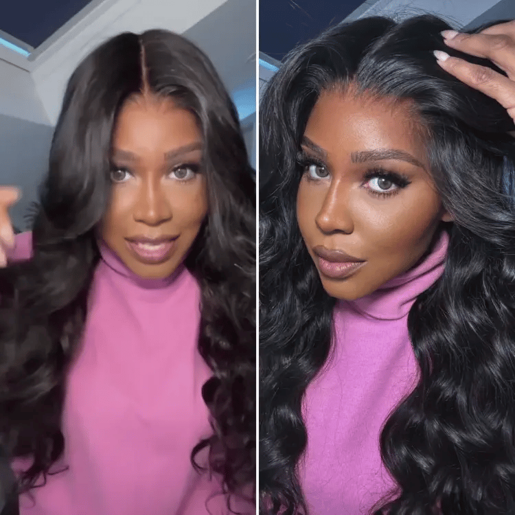 Luvme All-Day Comfort™ Wig 180% / 250% Density Glueless 7x6 Closure HD Lace Loose Body Wave Long Wig Pre-Cut Lace