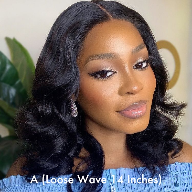 $109 Each | Final Deal 12 inches to 14 inches | Short Wig | Lace Wig | 4 Styles Available Only 50 Left | No Code Needed | US ONLY