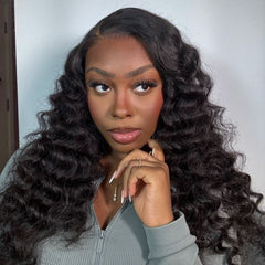 24 Inches=$189.9 | Luvme Hair PartingMax Glueless Wig Bouncy & Voluminous Wand Curls Pre-Cut 7x6 Closure HD Lace Wig