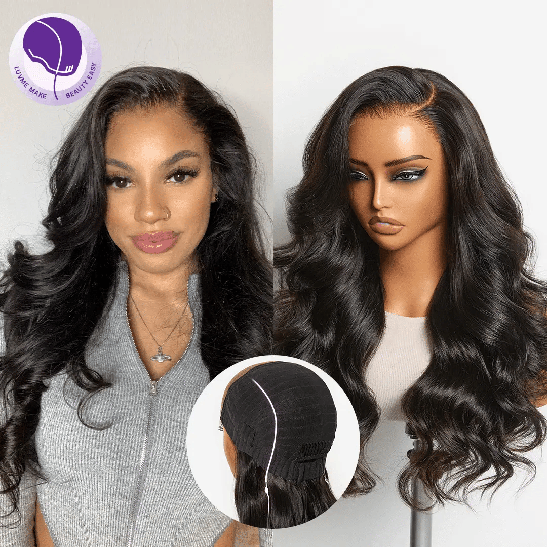 MyOwn-Fit™ PartingMax Glueless Wig 180% Density Loose Body Wave Ready to Go 7x6 Closure HD Lace Pre Cut & Plucked & Bleached
